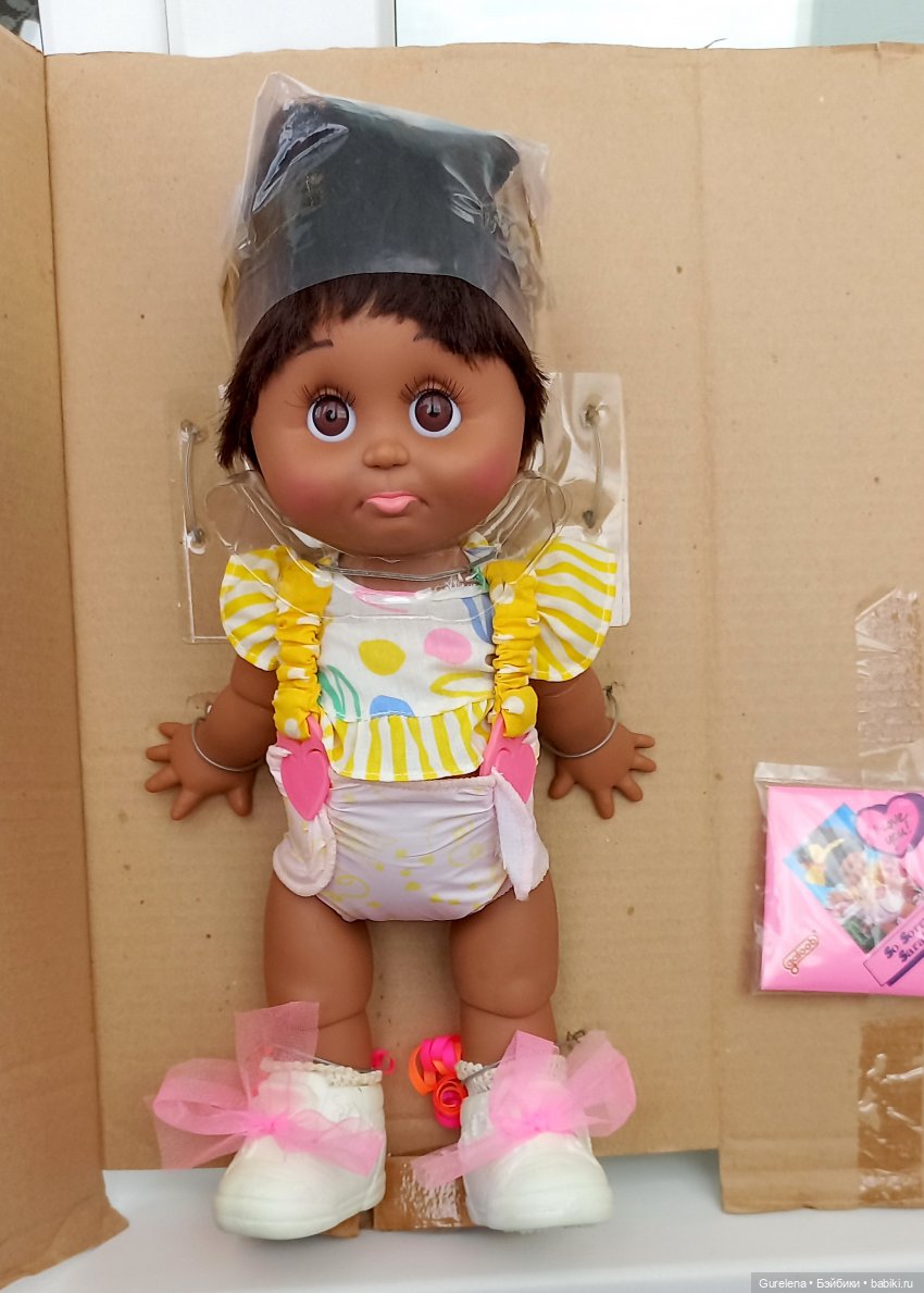 So Sorry SarahAA Такая обиженная Сара АА от Galoob Baby Face - ещё один бриллиантик в моей коллекции фейсинок (фото 8)