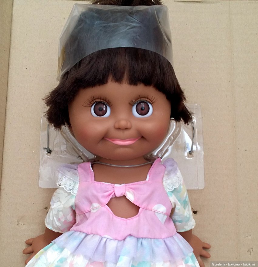 So Shy Sherri AA Такая застенчивая Шерри АА от Galoob Baby Face - ещё один бриллиантик в моей коллекции фейсинок (фото 6)