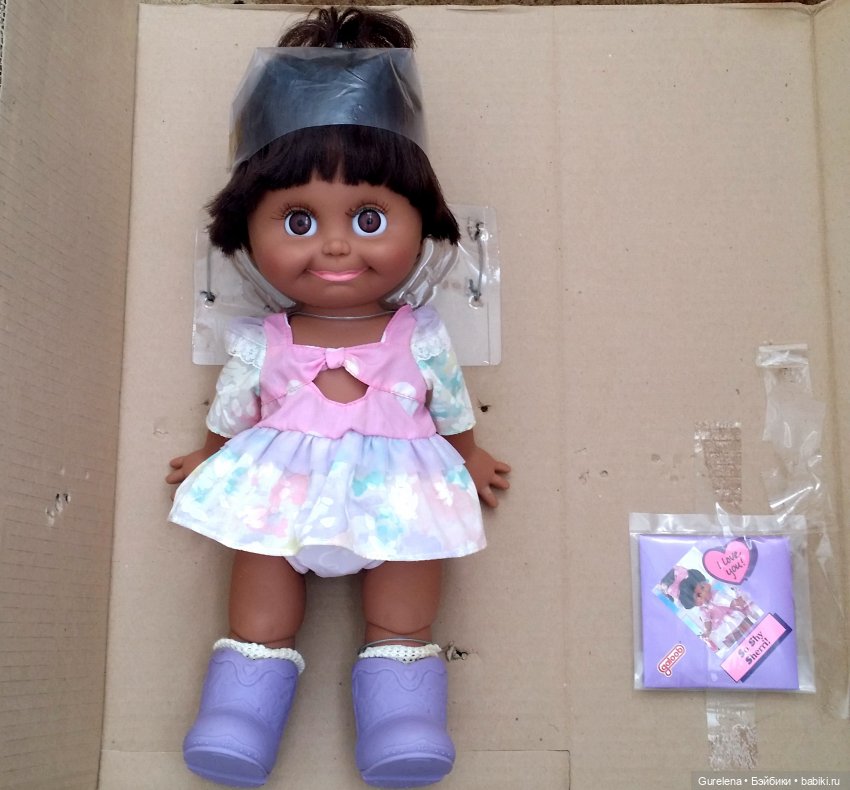 So Shy Sherri AA Такая застенчивая Шерри АА от Galoob Baby Face - ещё один бриллиантик в моей коллекции фейсинок (фото 4)