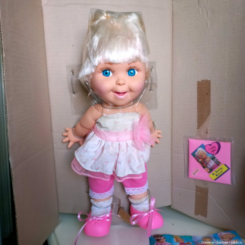 So Caring Karen Такая заботливая Карэн от Galoob Baby Face - ещё один бриллиантик в моей коллекции фейсинок (фото 4)