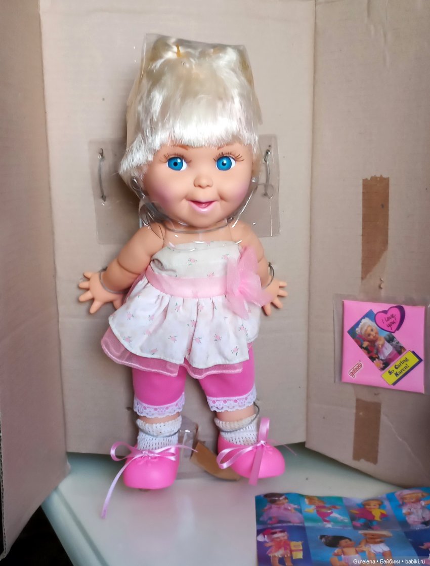 So Caring Karen Такая заботливая Карэн от Galoob Baby Face - ещё один бриллиантик в моей коллекции фейсинок (фото 5)
