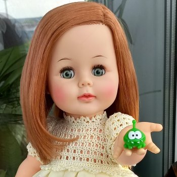 Kissy от фирмы Ideal с длинными волосами - супер редкая куколка - ещё один бриллиантик в моей коллекции