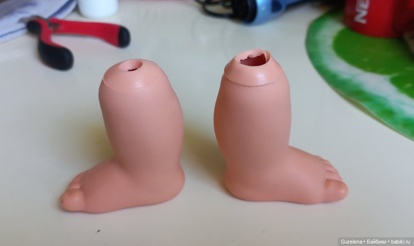 Ремонт Сарочки от фирмы Galoob Baby Face (фото 10)