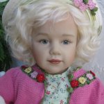 Забытая мелодия из детства. Коллекционная кукла Лея от Sissel Bjorstad Skille