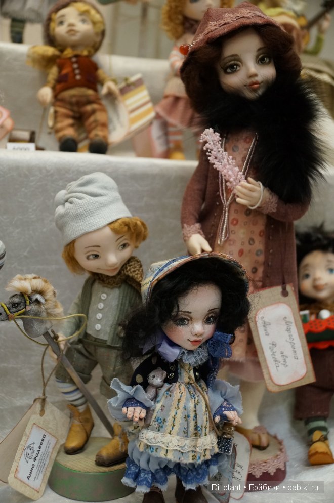 VIII Московской международной выставке кукол и мишек Тедди. Moscow Fair 2014