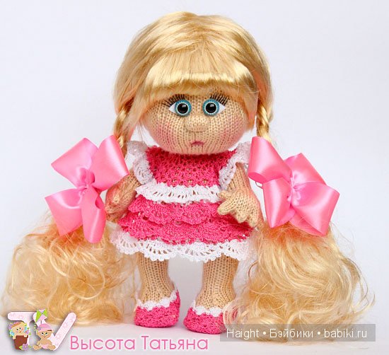 У нас новая авторская кукла - Анюта со своим другом (фото 4)