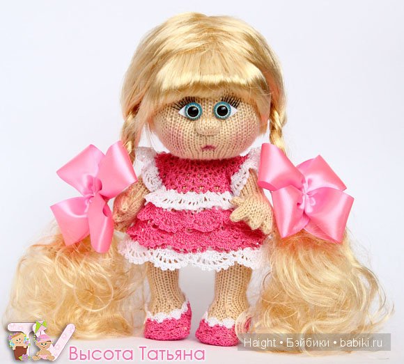 У нас новая авторская кукла - Анюта со своим другом (фото 2)