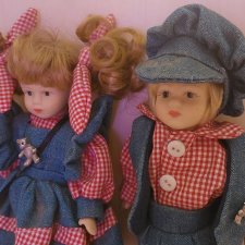 Фарфоровые китайские куклы