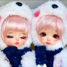 Фулсет с париком от Мины медвежонка