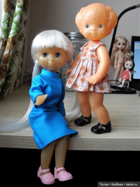 Нечастая обувь для кукол 25-26 см, типа Аси "Весна"