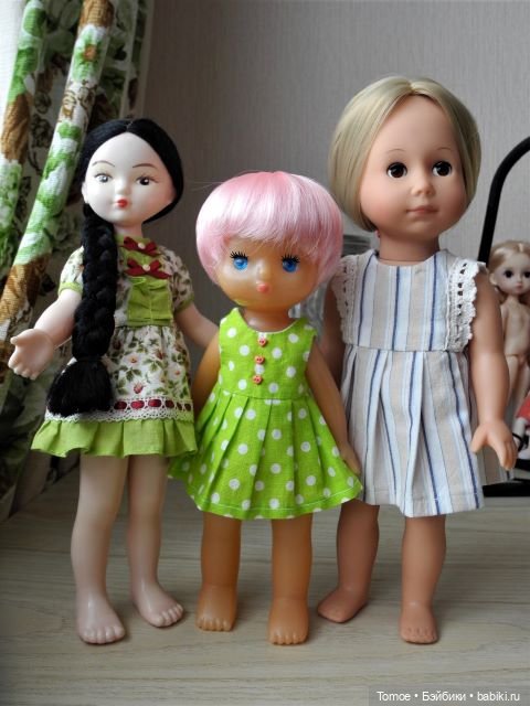 Нечастая обувь для кукол 25-26 см, типа Аси "Весна"