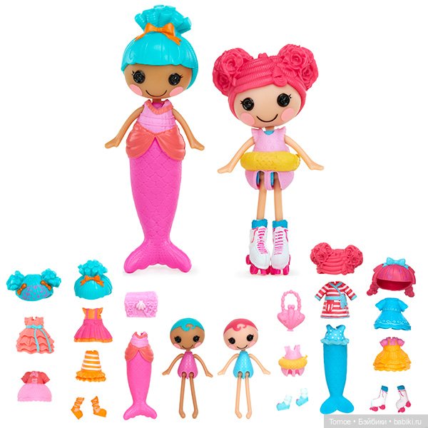 Лалалупсевая эпопея — Куклы Lalaloopsy (Лалалупси): Mini