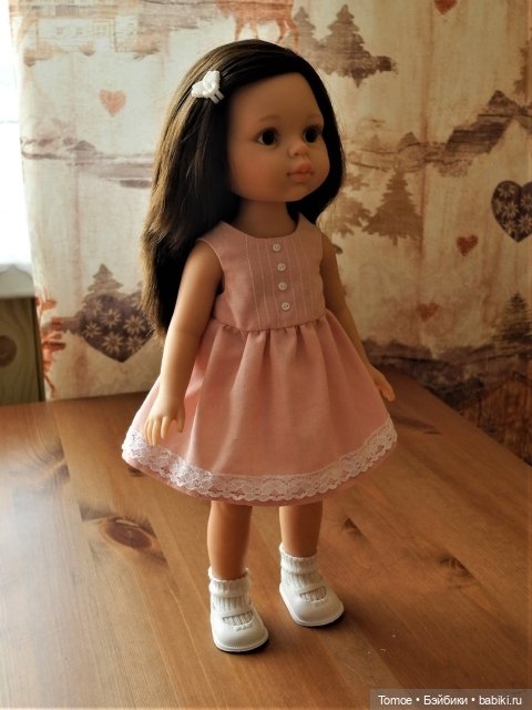 Розовые платья — Куклы Paola Reina (Паола Рейна): новинки (фото 3)