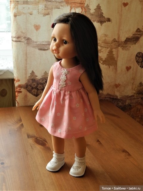 Розовые платья — Куклы Paola Reina (Паола Рейна): новинки (фото 5)