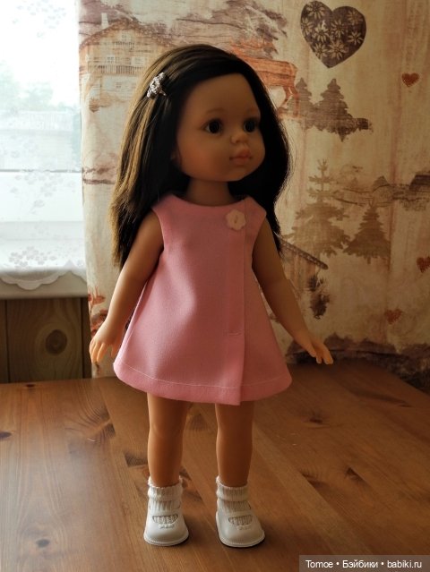 Розовые платья — Куклы Paola Reina (Паола Рейна): новинки (фото 4)