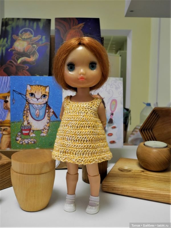 Шарнирная Инна — Советские винтажные куклы (СССР): Ленигрушка (фото 10)