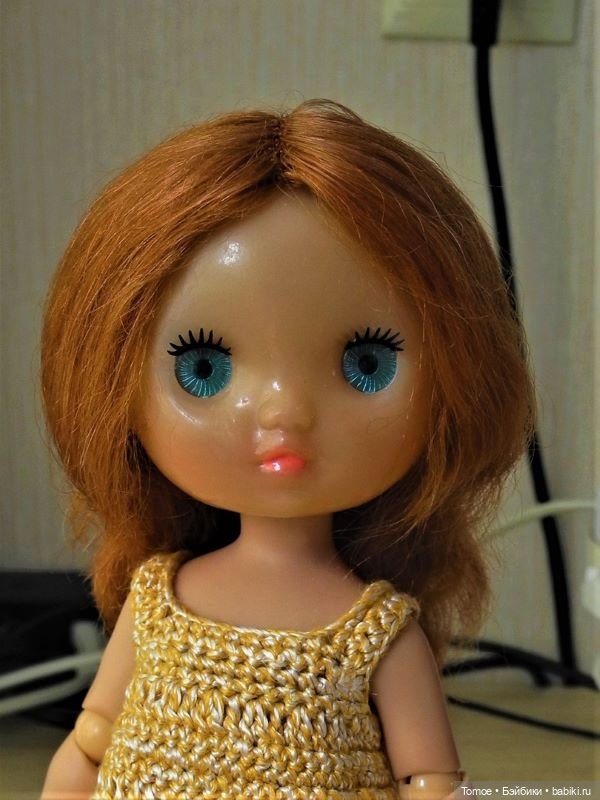 Шарнирная Инна — Советские винтажные куклы (СССР): Ленигрушка (фото 4)