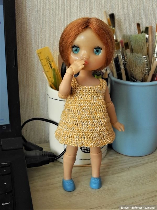 Шарнирная Инна — Советские винтажные куклы (СССР): Ленигрушка (фото 3)