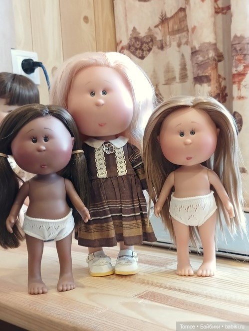 Выкройка для мини Мии — Куклы Nines d'Onil (Нинес): Миа (Mia)