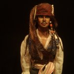 Джек Воробей ооак - портретная кукла