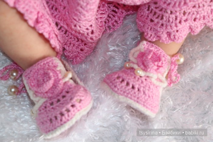 Комлект вязаный для принцес (фото 5)