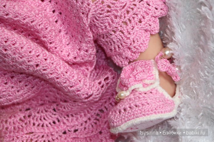 Комлект вязаный для принцес (фото 7)
