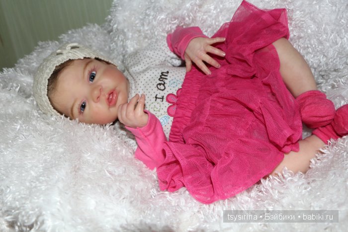 Моя новая малышка реборн Mindy
