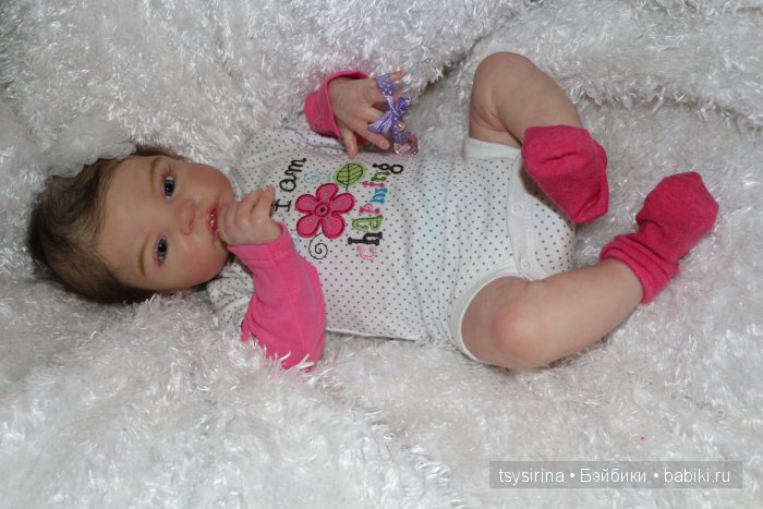 Моя новая малышка реборн Mindy