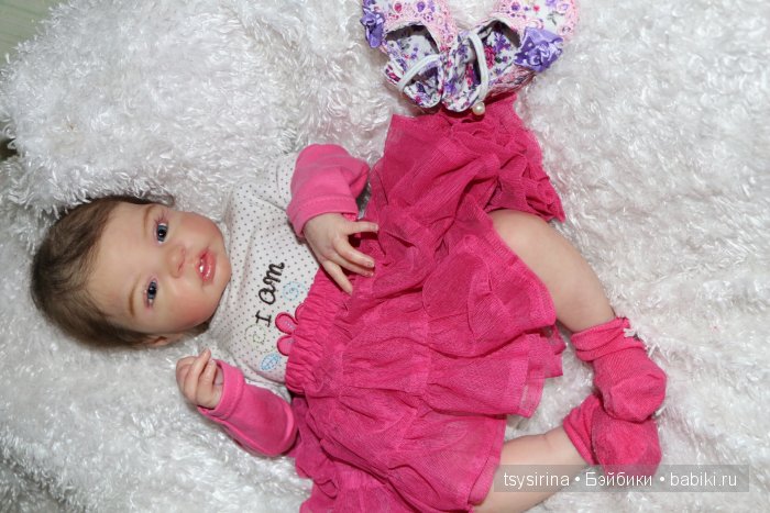 Моя новая малышка реборн Mindy