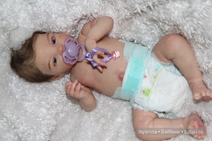 Моя новая малышка реборн Mindy