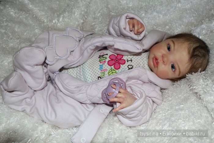 Моя новая малышка реборн Mindy