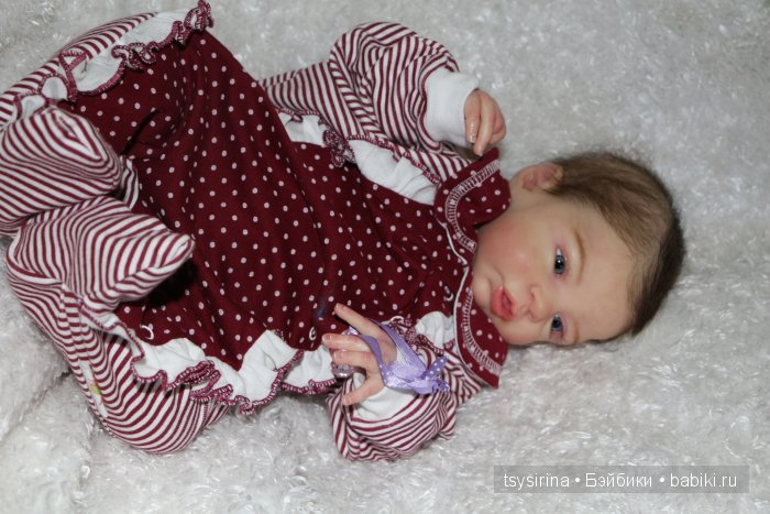 Моя новая малышка реборн Mindy