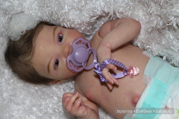 Моя новая малышка реборн Mindy