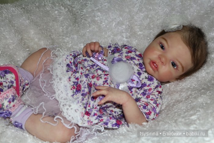 Моя новая малышка реборн Mindy