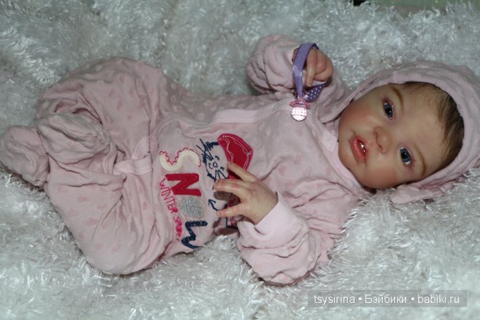 Моя новая малышка реборн Mindy
