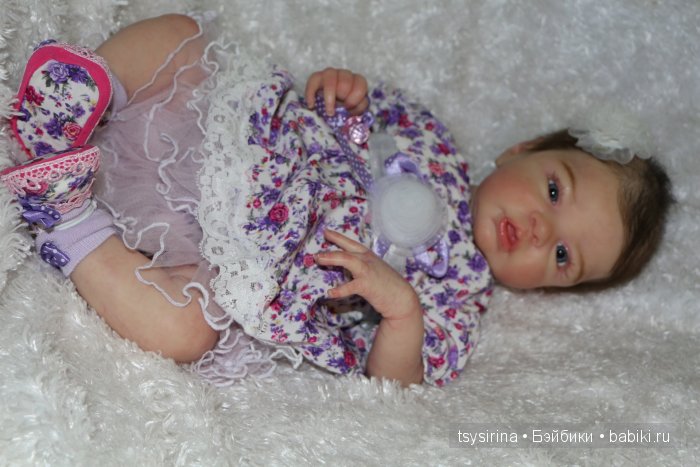 Моя новая малышка реборн Mindy