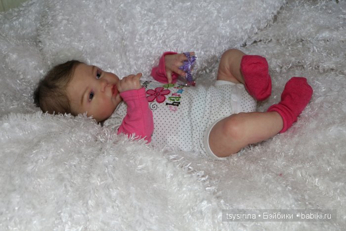 Моя новая малышка реборн Mindy