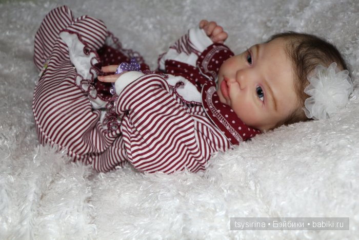 Моя новая малышка реборн Mindy