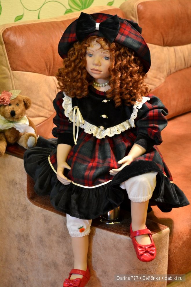 Рыжуля от Кристин Оранж — Куклы Christine Orange (Кристин Оранж): фарфор (фото 4)