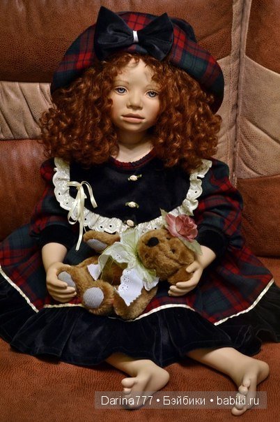 Рыжуля от Кристин Оранж — Куклы Christine Orange (Кристин Оранж): фарфор (фото 5)