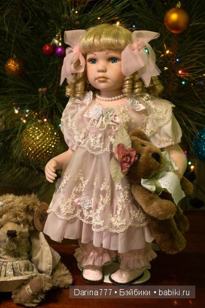 Моя винтажная красавица Изабелла, фарфоровая кукла The Leonardo Collection (фото 2)