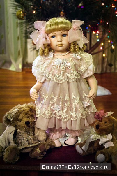 Моя винтажная красавица Изабелла, фарфоровая кукла The Leonardo Collection (фото 5)