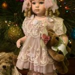 Моя винтажная красавица Изабелла, фарфоровая кукла The Leonardo Collection