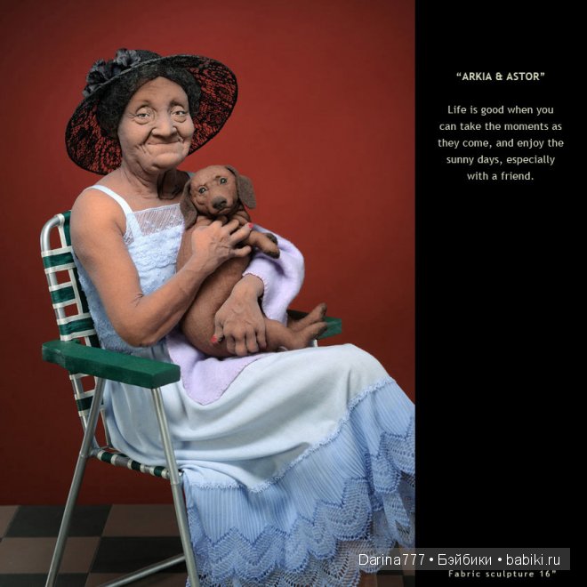 Великолепные текстильные куклы от Лизы Лихтенфельс (Lisa Lichtenfels) (фото 3)