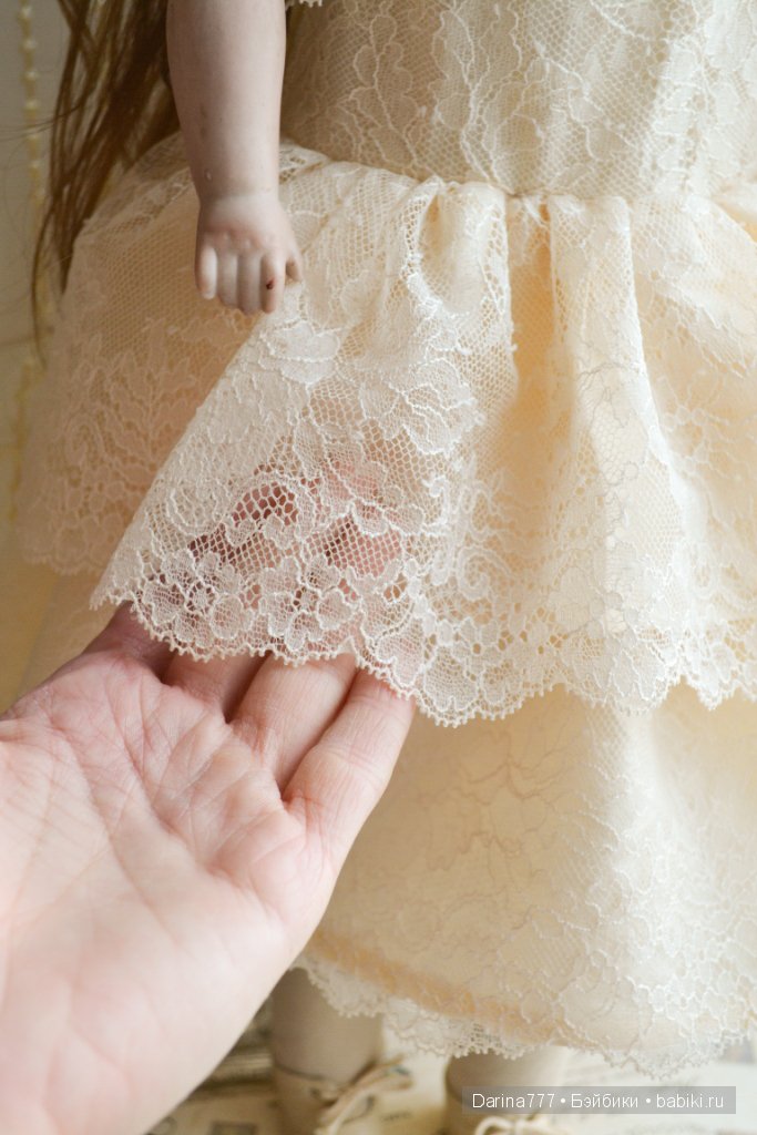 Новый образ для Матильды, кружевное настроение. Armand Marseille (фото 5)