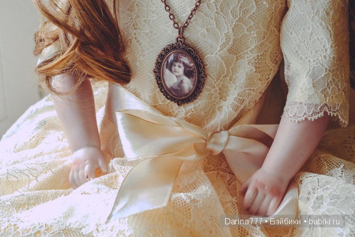 Новый образ для Матильды, кружевное настроение. Armand Marseille (фото 4)