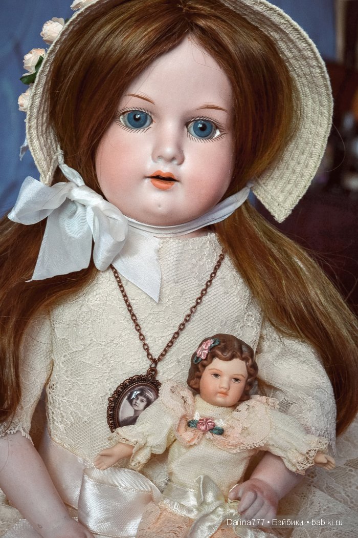 Новый образ для Матильды, кружевное настроение. Armand Marseille