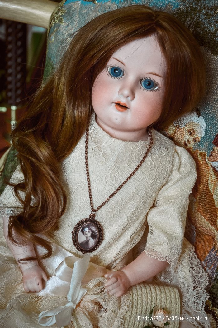 Новый образ для Матильды, кружевное настроение. Armand Marseille