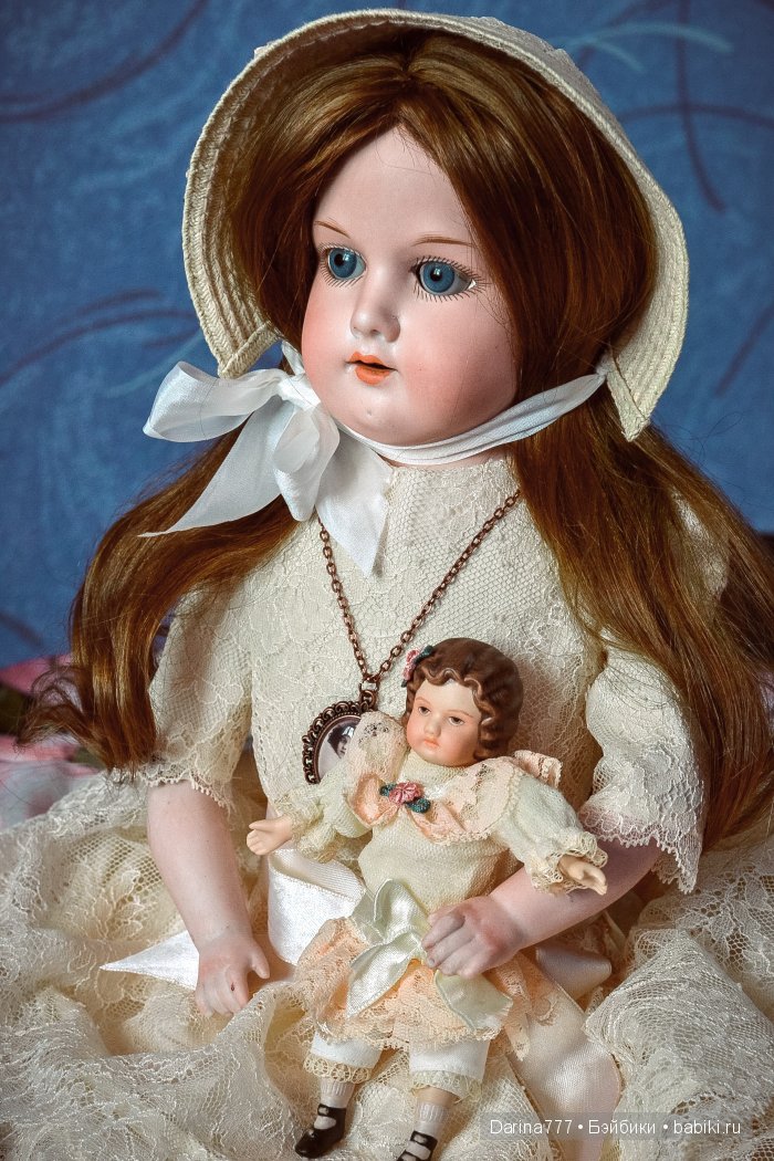 Новый образ для Матильды, кружевное настроение. Armand Marseille