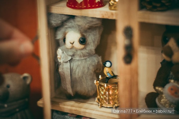 Кто в теремочке живет, или мой новогодний ShadowBox (фото 3)